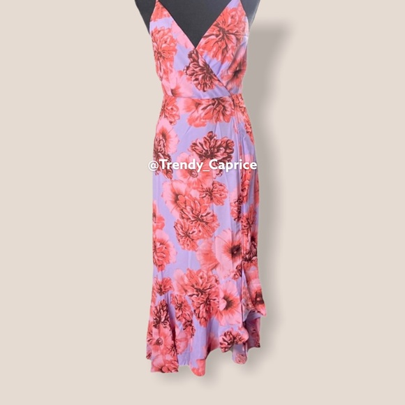 Floral Print Sleeveless Summer Midi Dress - Picture 6 of 9